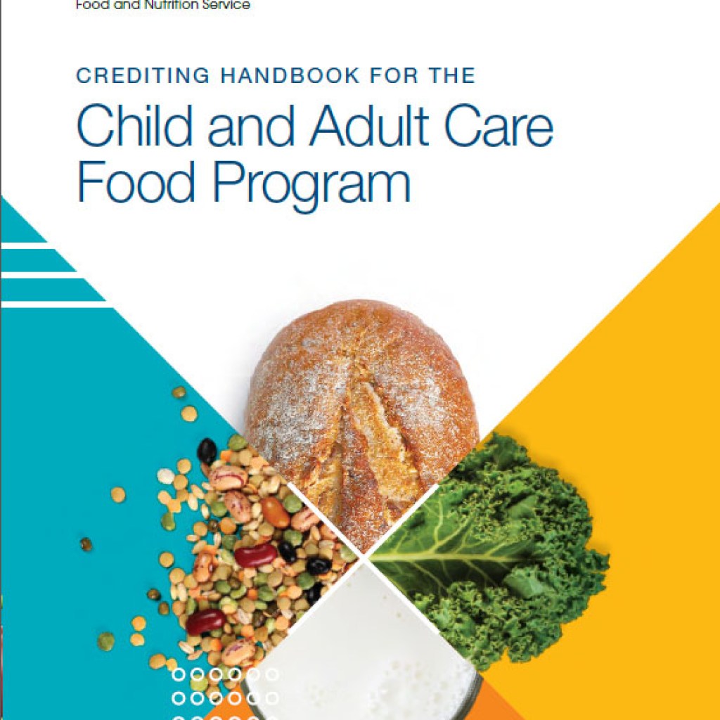 crediting handbook for the child and adult care food program